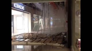 Singapore Jem Malls Ground Floor Ceiling Collapse  Burst Water Pipes [upl. by Zehc634]