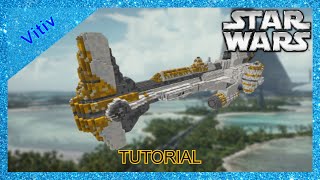 Star Wars SphyrnaClass Hammerhead Corvette in Minecraft  11 Scale  Tutorial [upl. by Shorter]