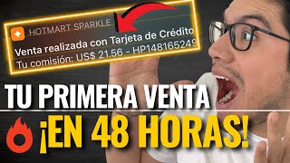 🔥CÓMO hacer MI PRIMERA VENTA en HOTMART 2024🤩  Estrategia Paso a Paso✅ [upl. by Aicital530]