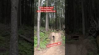 Hitting the drops in Revelstoke adventure mtb mountainbikeexperience fun trails revelstoke [upl. by Ann-Marie]