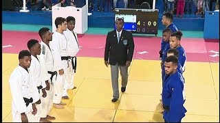 Jeux des Iles de LOcéan Indien 2019  Judo Par Equipe Finale [upl. by Enelrats]