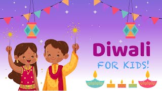 Diwali for Kids  Festival of Lights  Kids Fun Learning [upl. by Nyliac22]