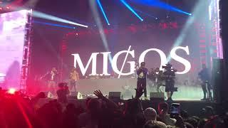 Migos w Cardi B and Nicki Minaj  Motorsport live at Rolling Loud [upl. by Hanford]