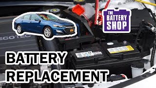 Chevrolet Malibu with quotStartStopquot 20162024  New Battery Install [upl. by Elleivap]