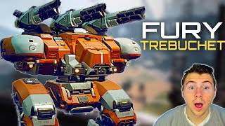 UNLOCKED Fury Trebuchet  The Most Powerful Build In The Game  WR Frontiers [upl. by Clein869]