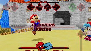 FNF  Marios Madness V2  BLOOPERS FANMADE [upl. by Everara457]