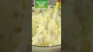 Delicious Pineapple Delight Recipe With  Nestle Milkpak Cream [upl. by Morganica]