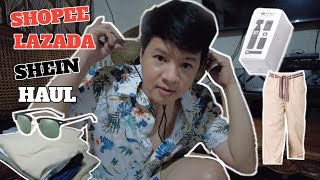 ONLINE HAUL worth P20K Shopee Lazada and Shein shopping outfit for my vacation [upl. by Stedman]