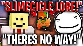 Quackity REVEALS Slimecicle LORE ON DREAM SMP dream smp [upl. by Fante]