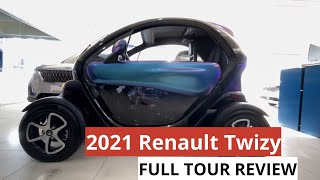 2021 Renault Twizy  FULL TOUR REVIEW amp TEST DRIVE [upl. by Oileduab477]