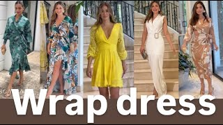 Wrap dress  always in trend [upl. by Shaya329]