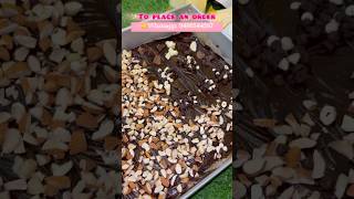 ✨1kg brownie order Fudgy Chewy Crinkledtopbrownie availabl💯Homemadeyt chocobrownie brownies dm [upl. by Nangatrad65]