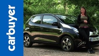 Toyota Aygo hatchback 2014 review  Carbuyer [upl. by Moazami351]