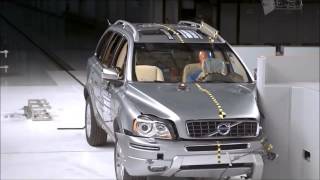 Crashtest Volvo XC90 old vs new 2012 vs 2016 [upl. by Drandell]