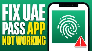 How To Fix UAE PASS App Not Working 2024 [upl. by Simonsen]