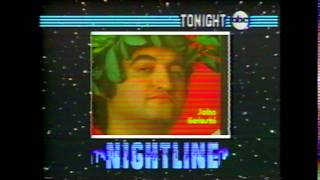 ABC News Promo 1980 Nightline John Belushi Dies [upl. by Ttegirb]