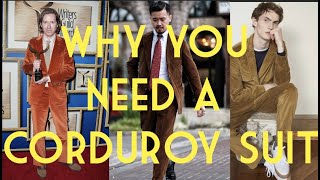 How to Wear Corduroy  The Perfect Suit for Any Occasion [upl. by Ihab]