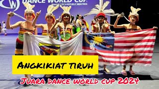 Juara Kategori Kumpulan National amp Folklore Dance World Cup 2024 di Prague Czech Republic [upl. by Eletnahs]