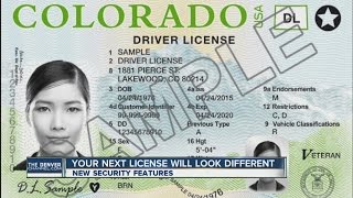 New look for Colorados drivers licenses [upl. by Notnroht]