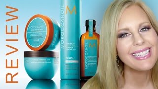 My Moroccanoil Obsession  Product Review [upl. by Gabler564]