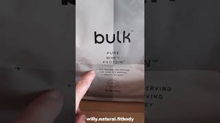 1ère commande chez Bulk et comparaison avec la Whey protéine de chez MyProut [upl. by Gayel]