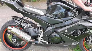 SUZUKI GSXR 1000 K5 WALK AROUND 2018 [upl. by Zulch]