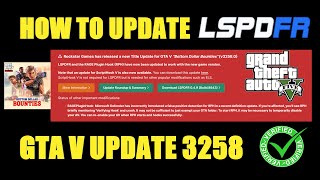 How To Update LSPDFR  ScrithookV  RPH  ELS  GTA V v3258  lspdfr [upl. by Euginimod440]