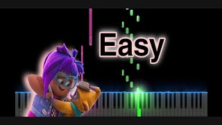 Vivo  My Own Drum Easy Piano Tutorial [upl. by Fast483]