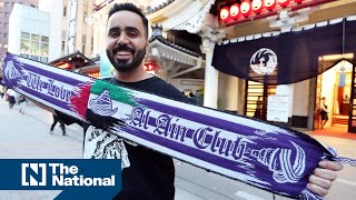 Al Ain superfan takes in Tokyo before Asian Champions League final [upl. by Acul]