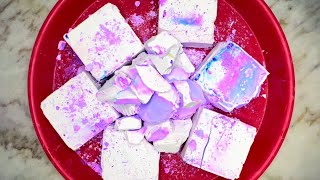 DYED SERIES  PART 7 CrunchyDustASMR FLUFFY CRUNCHY Dyed Gym Chalk Crumble EDITED  2XSPEED [upl. by Coniah]