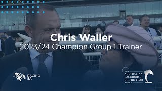 202324 Champion Group 1 Trainer Chris Waller [upl. by Lynde683]