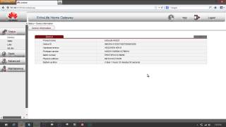 Restore Default Settings  Huawei EchoLife HG521 ModemRouter [upl. by Nagek]