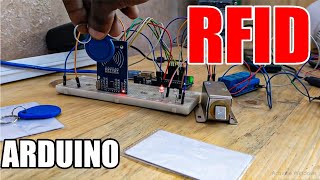 how to use the RFID module RC522 with Arduino uno [upl. by Friedland]