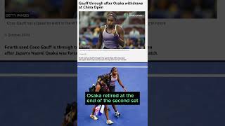 OSAKA TO MISS JAPAN OPEN DUE TO INJURY naomiosaka chinaopen2024 injury japanopen2024 tennis [upl. by Celia52]