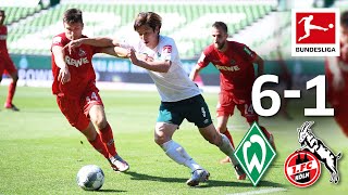 Werder Bremen vs 1 FC Köln I 6 1 I Dramatic Relegation Rescue for Bundesliga Dinosaur [upl. by Releyks85]