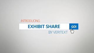 Veritext  Exhibit Share [upl. by Anahcra]