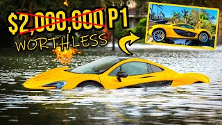 I Bought A Flooded 2000000 McLaren P1 And Its Worse Than You Can Imagine [upl. by Aicerg]