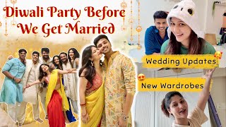 We Hosted A Diwali Party Before The Wedding😍 Weekly Vlog✨ [upl. by Lusar]