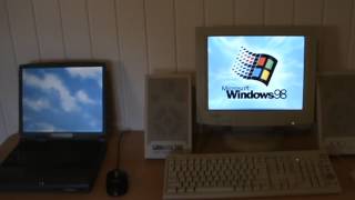 Windows 98 Boot Race [upl. by Rothberg]