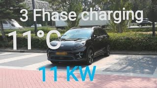 Kia eNiro 3 Phase charging [upl. by Schreib]