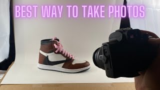 How I Take Professional Pictures of Shoes Cheap [upl. by Mccutcheon708]