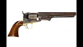 Colt Navy Revolver  1800s36 caliber [upl. by Ahsiekel284]