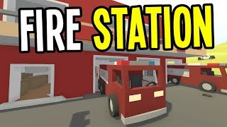 Unturned  GREECE FIRE STATIONS are HUGE and BROKEN  Greece Map Survival  Episode 9 [upl. by Usanis]