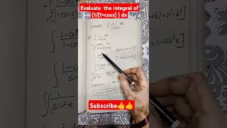 Evaluate integral question [upl. by Lishe]