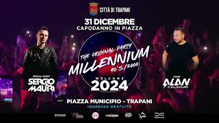 Ci vediamo a Capodanno a Trapani in piazza Municipio col format Millennium ‘902000 🚀🚀🎆🎇 [upl. by Col]