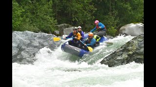 Rafting Skykomish River Index Wa [upl. by Yahc]