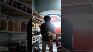 Signature best emulsion plastic paint satisfying viralvideo viralshort asian [upl. by Jeavons]