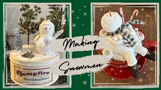 Making Clay Snowmen [upl. by Alejandro149]