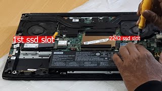 Lenevo Ideapad Gaming 3 15ACH6 512gb SSD installation in 3x04 Slot EVM NVMe PCIe Ssd M2 2242 [upl. by Utimer]