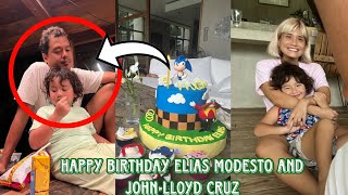 John Lloyd Cruz and Elias Modesto Father and son Birthday [upl. by Dotson]